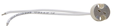Kopp Niedervolt Halogenfassung Universal G4 - Gx 5,3 - GY 6,35, 2 Stück, Weiß, 216201082
