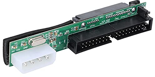 Adaptateur SATA vers IDE 40 Broches Femelle vers Mâle, Adaptateur SATA vers IDE Convertisseur de Disque Dur Lecteur Accessoires Informatiques