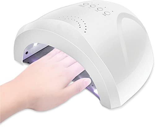 48w Snabb Nageltork FöR Gellack, Professionell Nageltork Gellack Med 30 LamppäRlor 3 TimerinstäLlningar FöR Gel Nagellack ManikyrsalongshäRdningslampa