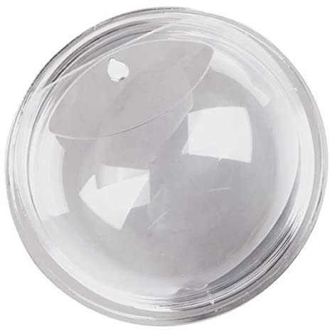 BUGUUYO Acrylique Aquarium Suspendu Transparent pour Plantes Et Décorations Murales Pot De Créatif