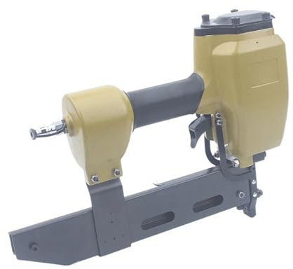 Grapadora neumática para tapicería Pistola clavadora neumática N851, grapadora de aire de alta resistencia 16GA, uso for muebles, herramientas de carpintería