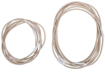 Hoement 12 Stück 12 Stück Elastische Gummi Stoßdämpferringe für Mikrofonspinnen Universelle Mikrofonhalterungs Ersatzbänder Vibrationsdämpfend Langlebig Geeignet für Studio und Podcast