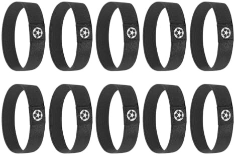 de encaje para tacos de fútbol | Manga elástica protectora | 10 piezas de fundas para zapatos de fútbol | para adultos y niños en interiores y exteriores, entrenamiento de torneo de temporada de