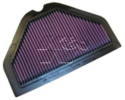 K&N KA-1093 Motorrad Tauschluftfilter | kompatibel mit Kawasaki ZX11 Ninja 1993-2001 ZZR1200 2002-2005 (KA-1093)