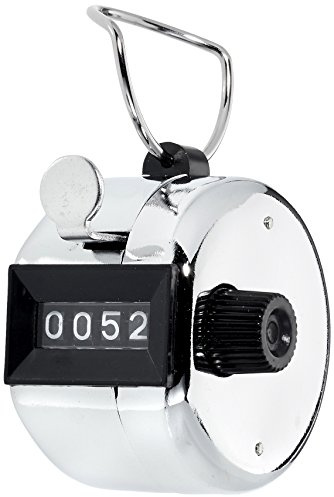 Relags Zähler Handzähler, Silber, One Size, 400505