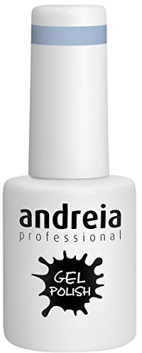 Smalto per unghie semi-permanente Andreia Gel Colore 287 Blu - Sfumature di verde - 10,5 ml