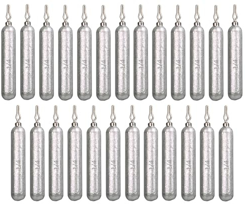 Reaction Tackle- Lead Drop Shot Weights - dropshot sinkers, 1/4 oz