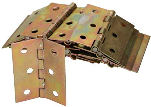 KOTARBAU® Möbelscharniere 50 x 40 mm 25 St. Gerollte Scharniere Alle Größen Tischband Türband Möbelband Verzinkt Türscharniere Scharnier Kistenband Schrankscharniere