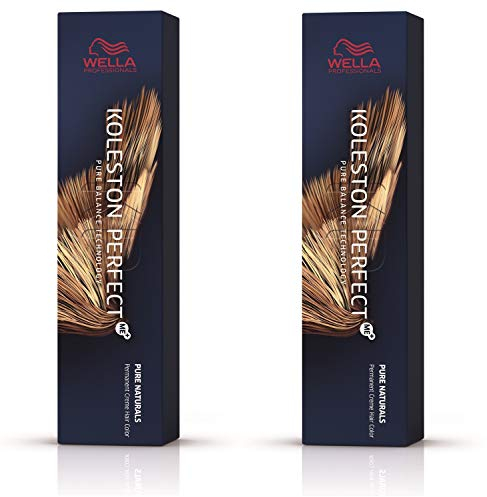 2er Wella Professionals Pure Naturals Mittelblond Intensiv Natur Koleston Perfect Me+ 77/0 60 ml