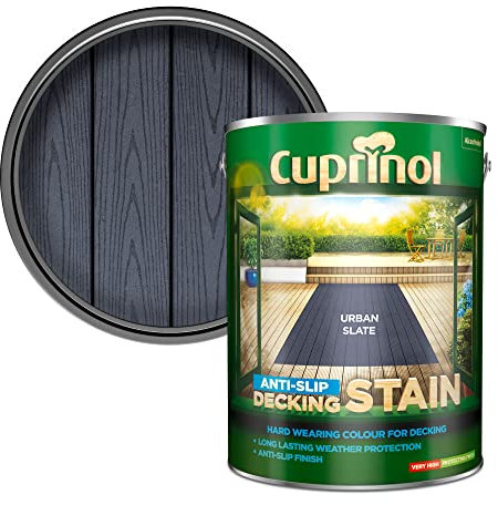 Dulux Cuprinol Anti-Slip Decking Stain - Urban Slate - 5L