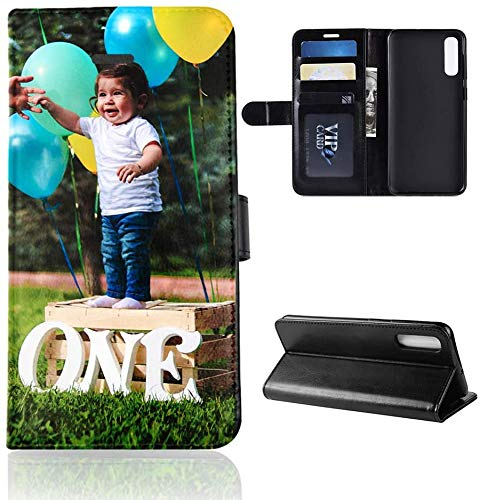 Für Samsung Galaxy A71 Personalisierte Foto-Handyhülle, Flipcase Personalisierte Individuelle Ihr Eigenes Bild Foto Brauch Schutzhülle Handy Hülle Tasche Flip Book Case Cover, für Samsung Galaxy A71