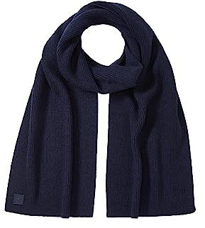 TOM TAILOR Herren Basic Winterschal mit Wolle
