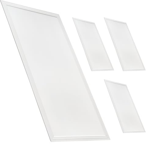 LED ATOMANT 4x LED Panel Einbau 60x30cm 36W CCT 3000K-6500K 4000lm | Mit CCT-Farbtemperaturwahlschalter, Treiber inklusive