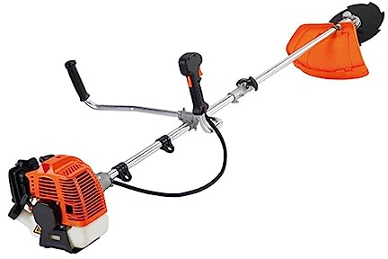 Kabelloser Unkrautwacker 52cc Multifunktions 4 in 1 Freischneider 2-Takt Power Motor Benzin Rasentrimmer Gras Schneidemaschine Baumschere Heckenschere Gut für saubere und schnelle Schnitte