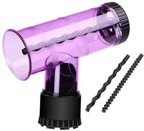 Healeved Lockendiffusor für Haartrockner Diffusoraufsatz aus PC für Lockere Wellen und Locken Haarstyling Zubehör für Zuhause