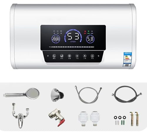 Revolutionize Your Bathing Experience with Our Electric Water Heater 3KW Remote Control & Touch Screen, Instant Hot Water at Your Fingertips,50L