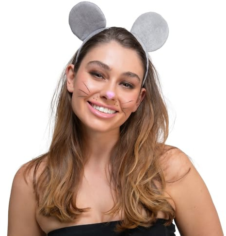 Wicked Costumes Velour Mouse Ears Fancy Dress Accessory