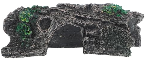 VERDANVERSE Baumhöhle-versteck Für Reptilien Als Spielplatz Und Ruhehaus Im Terrarium Aus Hochwertigem Harzmaterial Mit Natürlicher Optik Und Detailliertem Design Für Gecko Und Schlangen