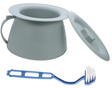 LOLIPPYY Portatile con e Vasino Urinale in Plastica Spessa per Anziani Urina per e Emergenze