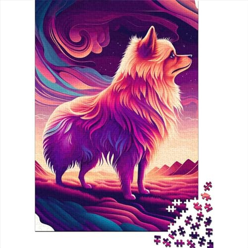 Beautiful Yorkshire Dog Jigsaw Puzzles 1000 Pieces Jigsaw Puzzle for Adults Intellectual Game Jigsaw Puzzle Toys for Adults 1000pcs (38x26cm)