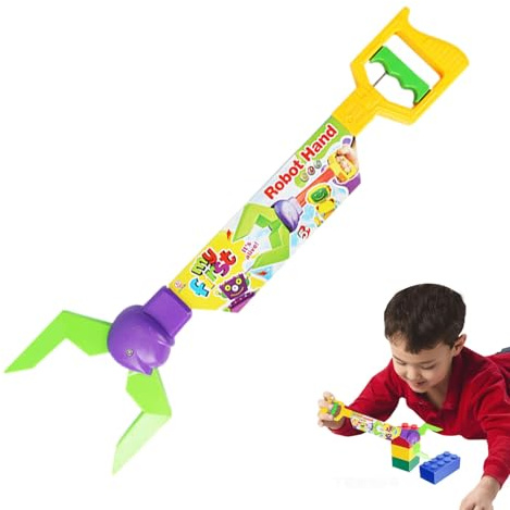 Generisch Pinzas de agarre de juguete, brazo de agarre mecánico con mango de agarre, juguete mecánico con función de brazo, para niñas, para interior y exterior, regalo de cumpleaños