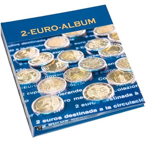 Leuchtturm NUMIS-Vordruckalbum für 2-€URO-Gedenkmünzen Aller €URO-Länder, deutsch, Band 11