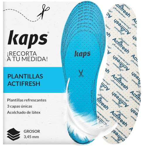 Lukt- Och Bakteriekontrollsoller - Kaps Actifresh - Skosoller Tillverkade i Europa - Alla Storlekar (42 EUR)