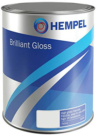 Hempel Brilliant Gloss - Pure White - 750ml - Boat Paint Topcoat
