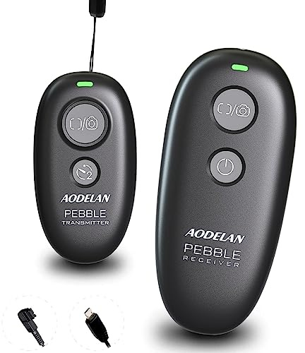 AODELAN Camera Remote Control | Wireless Shutter Release | for Sony a5100 a6000 a6300 a5000 a7 III a7 II a7 a7R III a9 RX100 RX10M2 | Replaces Sony RM-L1AM and RM-SPR1