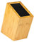 Rockingham Forge Bloque Para Cuchillos Universal Inclinado, Negro Mate, 20 Ranuras Para Cuchillos de Hasta 20 cm de Longitud de Hoja, KB-4422BK