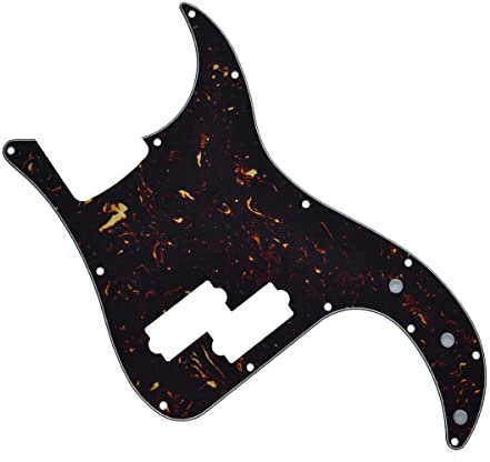 Dopro 13-Loch-Präzisions-Bass-Pickguard PB P Bass Schlagplatte für USA/mexikanische FD Precision Bass Dark Tortoise