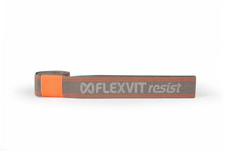 FLEXVIT Resist Band - Exercise bands for effective full body training, HIT, coordination, stabilisation and bounce, 3 strengths, beginners and professionals