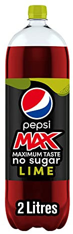 Pepsi Max Lime No Sugar Cola Bottle 2L