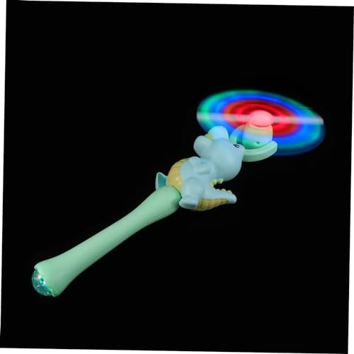 Bâtonnet de Fée Lumineux Moulin à Vent pour Garçon et Filles, Vert Clair | Plastique, Usage Fêtes Nocturnes et Kermesses Scolaires, Thème Noël et Nouvel An Couleur Aléatoire