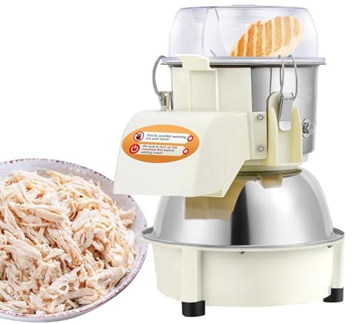 Trituratore elettrico per polli, trituratore di carne di maiale da 250 libbre/h, utensile da cucina in acciaio inossidabile resistente
