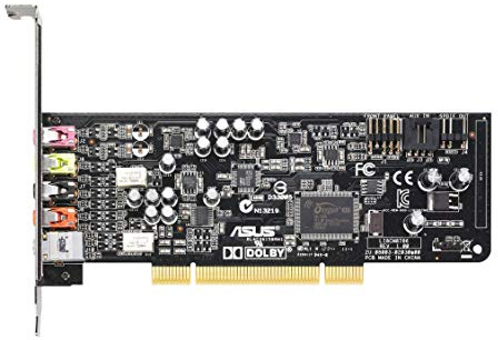 Asus Xonar DG interne PCI Soundkarte 5.1, Digital Out, Dolby Headphone, Eax, 96kHz 24bit, Low Profile