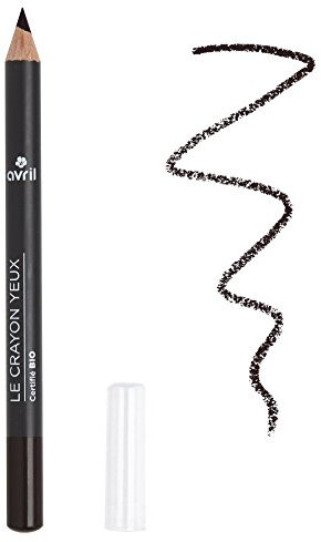Avril - Crayon Yeux Bio - Enrichi en Huile de Ricin Bio - 100% d'Origine Naturelle - Certifié Bio Cosmos Organic - Fabriqué en France - Diamètre 7,8mm