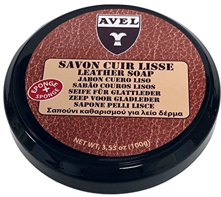 Avel Jabón Limpiador Regenerante para Cuero 200 ml – Limpieza Profunda con Glicerina | Cuida y Prepara el Cuero Liso | Ideal para Sofás, Muebles e Interior de Coche