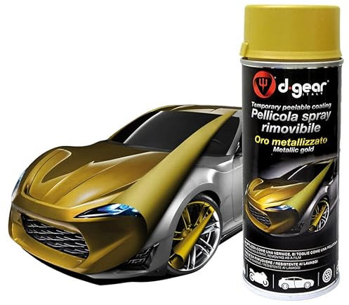 D-Gear 1250819 Spray, Oro Metallizzato