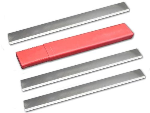 X-BAOFU, HSS 3pcs 260mm Thicknesser & Planer Blade Jointer Knives 260 X 25 X 3mm Resharpenable For Jet JPT260 JPT-260 Startrite K260 (Color : Silver)