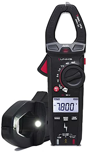 uniks C54 pinza amperometrica AC 400A voltometrica AC/DC 1000V