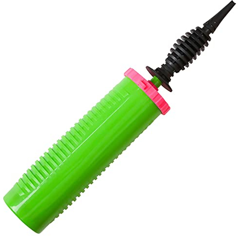ouyili Handheld Balloon Pump Two-Way Dual Action - Effortlessly Inflate Balloons with Our Perfect for Parties and Events (Green 1 Piece)