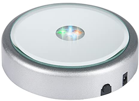 IFOLAINA LED Display Multicolor Light Base for 3D Crystal Art - Lighted Up Stand Color Changing Small LED for Glass Art
