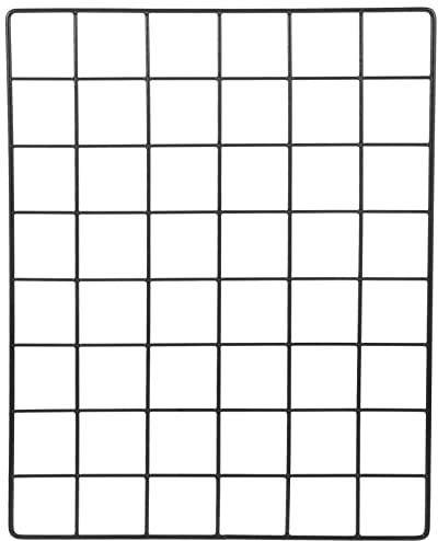 Beavorty Wall Grid Panel Metal Photo Display Grid for Pictures Postcards Memo Notes and Diy Wall Decor 15.86 X 11.92 X 0.19 in for Bedroom Study Classroom Cafe