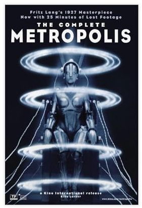 ZOLULA Metropolis – Filmposter auf Leinwand, Schlafzimmer, Dekoration, Sport, Landschaft, Büro, Raumdekoration, Geschenk, ungerahmt, 60 x 90 cm