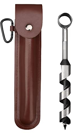 Bushcraft Trapano manuale – Settlers Tool | Utensili Bushcraft, attrezzi aggiuntivi per sopravvivenza e campeggio, design a vite autofilettanti