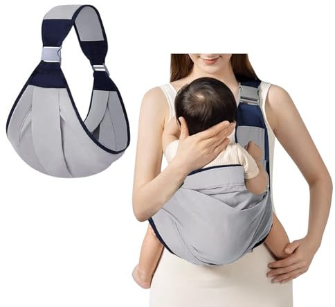 Tragetuch Baby, Kindertrage, Tragetuch Baby Neugeboren, Baby Tragetuch Neugeborene, Verstellbaren Schnallen Babytrage, Weich und Atmungsaktiv Tragetuch, füR Babytrage Kleinkinder Bis 20kg