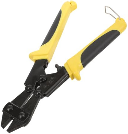 OUNONA Bolzenschneider Aus Kohlenstoffstahl Mini-schneidwerkzeug Für Ketten Drähte Und Schrauben Ergonomisches Werkzeug Zum Kabel Und Stacheldrahtschneiden