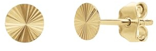 Lucardi - Damen - Ohrringe - 585 Gold - Gelbgold - Nickelfrei