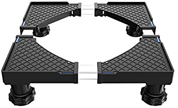 Soporte silencioso antivibración para lavadora, soporte de 12 patas para secadora y refrigerador, bandejas de suelo para recipiente de plantas de lavavajillas, ancho/longitud 19-30, stent para